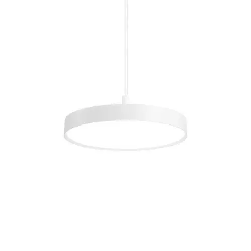 Louis Poulsen Slim Round 440 Suspended Hanglamp - Kelvin instelbaar 2499lm Dali - Opal - Wit Korting
