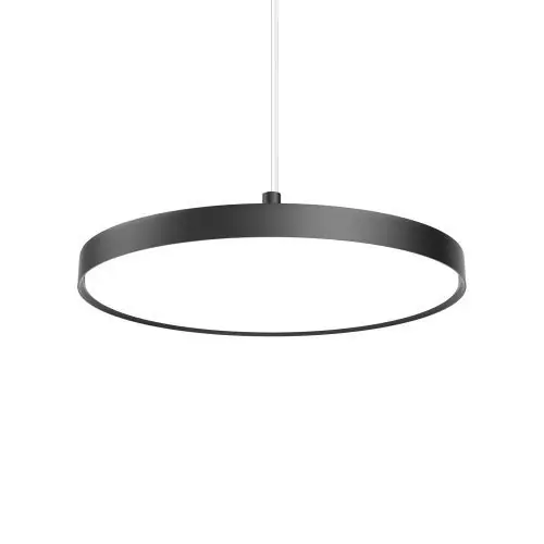 Louis Poulsen Slim Round 680 Suspended Hanglamp - 3000K 5861lm Dali - Opal - Zwart Veilige Betaling