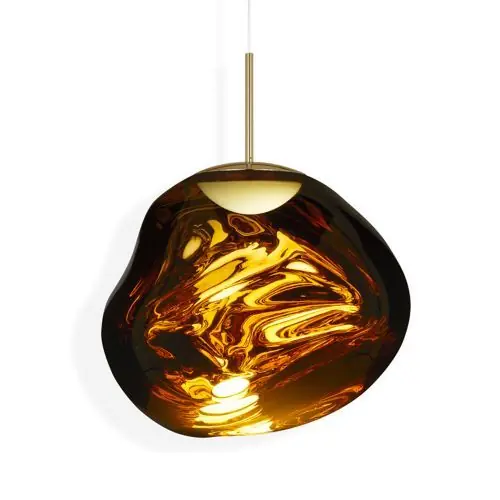 Gereduceerde Prijs Tom Dixon Melt 50 LED Hanglamp - Goud