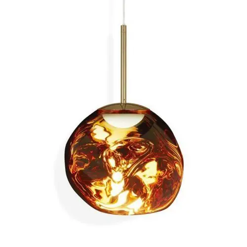 Tom Dixon Melt Mini LED Hanglamp - Goud Meest Verkocht