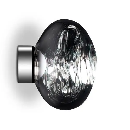 Must-Have Tom Dixon Melt Mini LED Wandlamp - Chroom