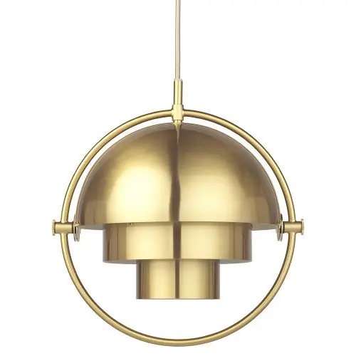 Rechtstreeks Van De Fabrikant Gubi Multi-Lite Small Hanglamp - Messing