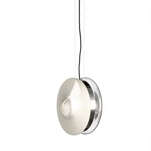 Rechtstreeks Van De Fabrikant Bomma Orbital Hanglamp - Polair wit - Zilver
