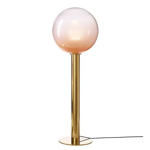 Bomma Phenomena Vloerlamp - Large Ball - Flamingo roze - goud Favoriet