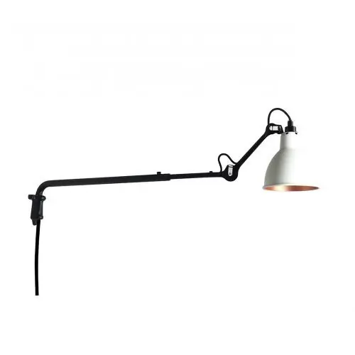 DCW Editions Lampe Gras N203 Round Wandlamp - Wit/koper Shop Nu