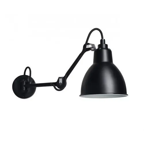 Exclusieve Aanbieding DCW Editions Lampe Gras N204 Round Wandlamp - Zwart