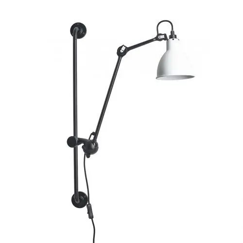 Direct Beschikbaar DCW Editions Lampe Gras N210 Round Wandlamp - Wit