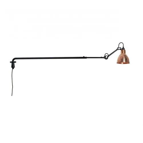 Rechtstreeks Van De Fabrikant DCW Editions Lampe Gras N213 Round Wandlamp - Rauw koper