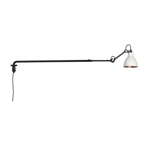 Rechtstreeks Van De Fabrikant DCW Editions Lampe Gras N213 Round Wandlamp - Wit/koper