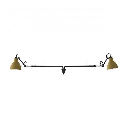 DCW Editions Lampe Gras N213 Double Round Wandlamp - Geel Actieprijs