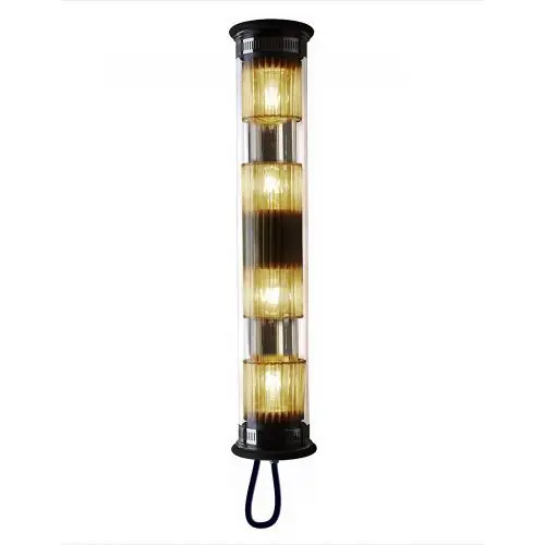 Veilige Betaling DCW Editions In The Tube 120-700 Wandlamp - Goud - Gouden mesh - Zwarte stop