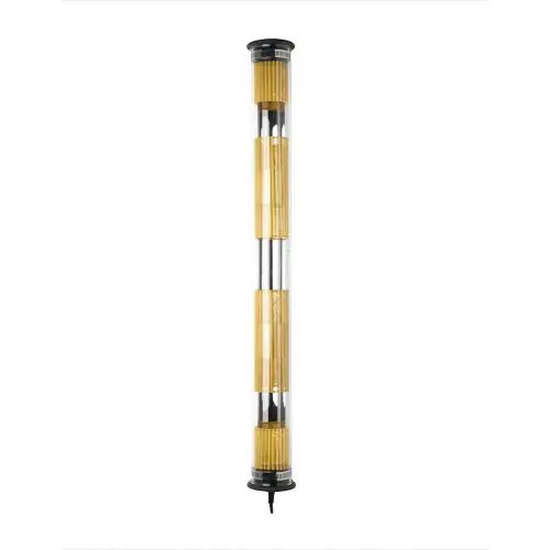 DCW Editions In The Tube 120-1300 Wandlamp - Zilver - Gouden mesh - Zwarte stop Gratis Retour