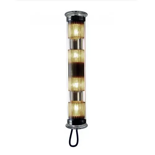 Hete Deal DCW Editions In The Tube 120-700 Wandlamp - Goud - Gouden mesh - Transparante stop
