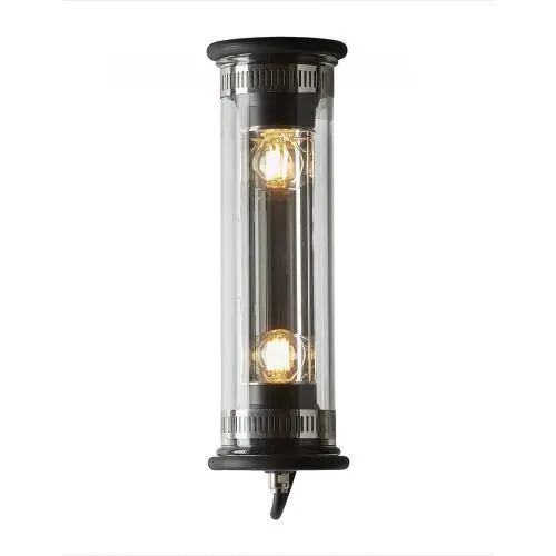 Voordeelprijs DCW Editions In The Tube 100-350 Wandlamp - Zilver - Zonder mesh - Zwarte stop
