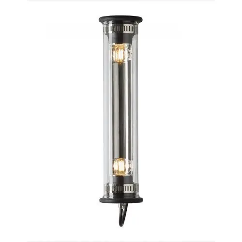 Op = Op DCW Editions In The Tube 100-500 Wandlamp - Zilver - Zonder mesh - Zwarte stop