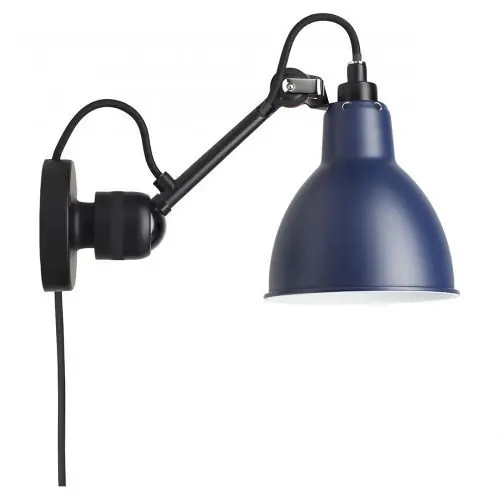 DCW Editions Lampe Gras N304 - Met snoer - Blauw Seizoensaanbieding