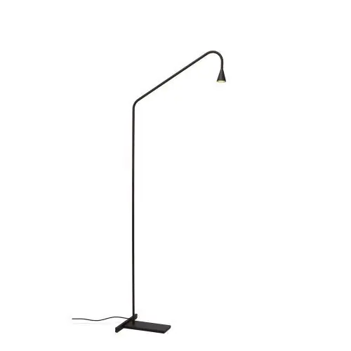 Korting Trizo21 Austere-Floor Vloerlamp - Zwart