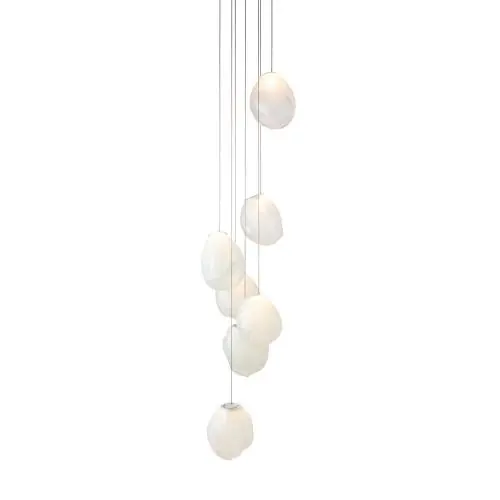 Fabrieksprijs Bocci 73.7V Random Hanglamp - Mat blauw