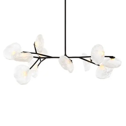Fabrieksprijs Bocci 73.11 Armature Hanglamp - Transparant - 11 lampen - 105 cm hoog