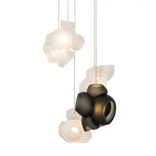 Bocci 100.5 Random Hanglamp - Transparant met grijs Koopje