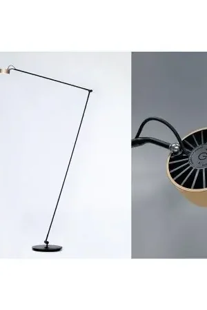 Absolut Lighting Basica Task Vloerlamp - Goud Favoriet