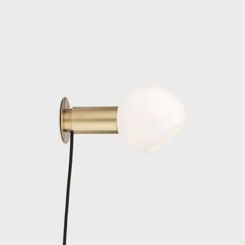 Hoge Kwaliteit Anour Donya Sphere Wandlamp - Geborsteld messing