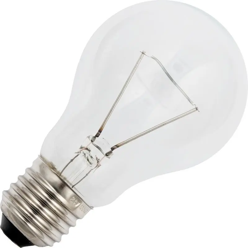 Betaalbaar Gloeilamp Grote fitting E27 Standaardlamp Helder 60mm 15W 24V