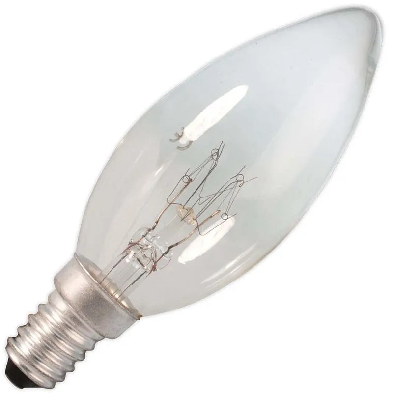 Merkproduct Calex Gloeilamp Kleine fitting E14 Kaarslamp Helder mm 10W