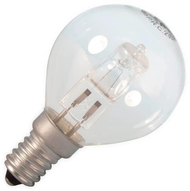 Flitsaanbieding Halogeenlamp Kleine fitting E14 Helder 45mm 20W