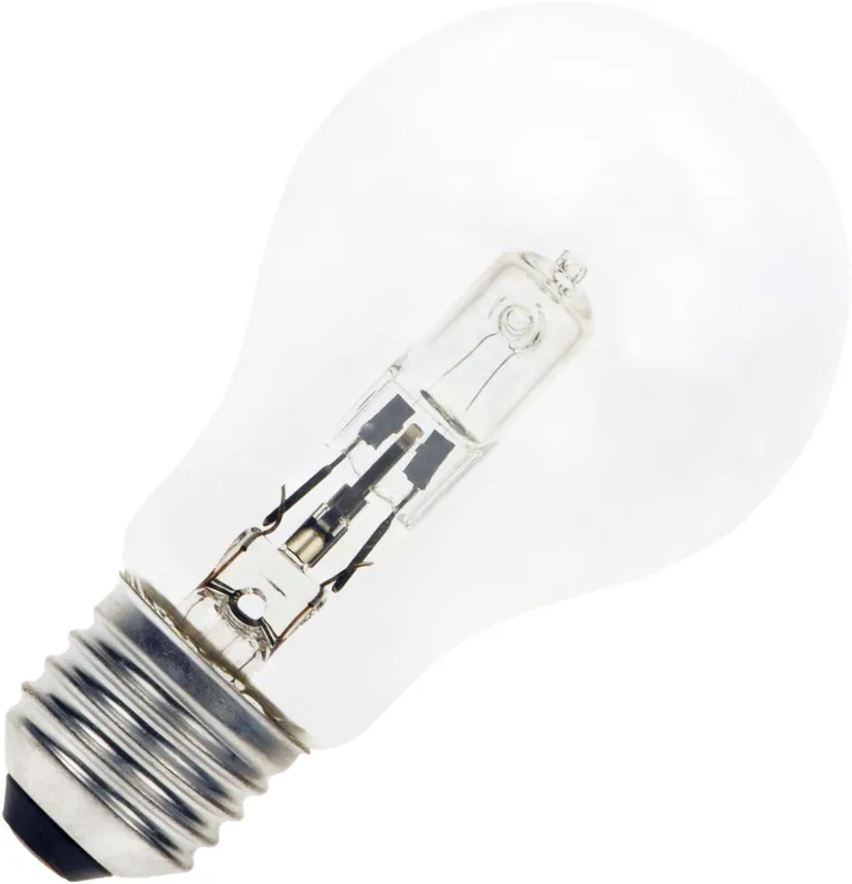 Halogeenlamp Grote fitting E27 Standaardlamp Helder 55mm 105W 105 2000 uur Dimbaar Favoriet