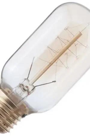 Weekendaanbieding Kooldraadlamp Buislamp Grote fitting E27 40W Goud