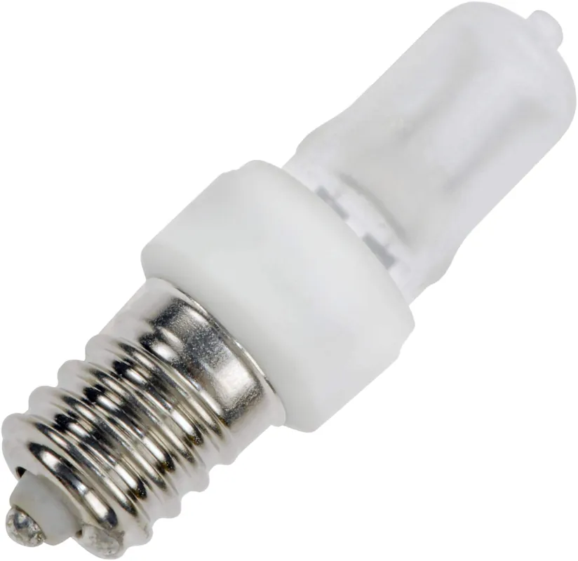 Halogeenlamp buisvormig E14 Mat 14mm 50W Huismerk vervangt Halolux Betrouwbaar
