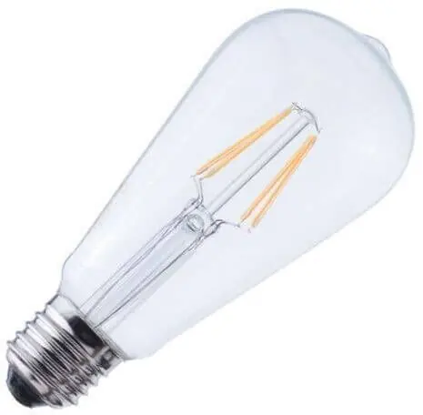 Korting Bailey LED Edison Lamp Grote fitting E27 4W (vervangt 40W)