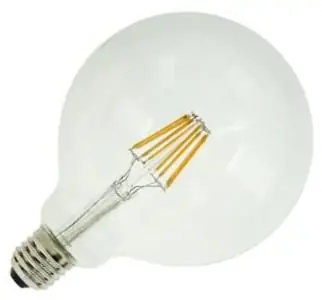 Bailey LED Globelamp Grote fitting E27 6W (vervangt 60W) 125mm Direct Verzonden