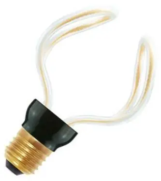 Lage Prijs Bailey LED lamp Grote fitting E27 Design lamp Helder 75mm 12W