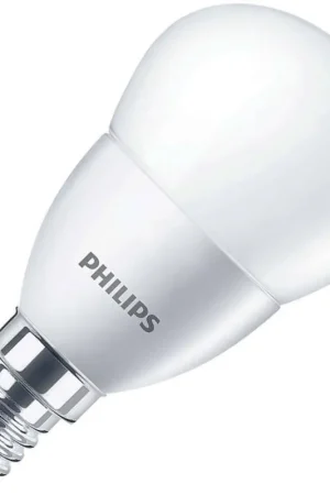 Alleen Vandaag Philips LED lamp Kleine fitting E14 Kogellamp Mat 45mm 5,5W
