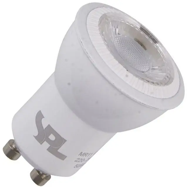 SPL LED lamp GU10 Fitting Spot Helder 35mm 4W Direct Verzonden