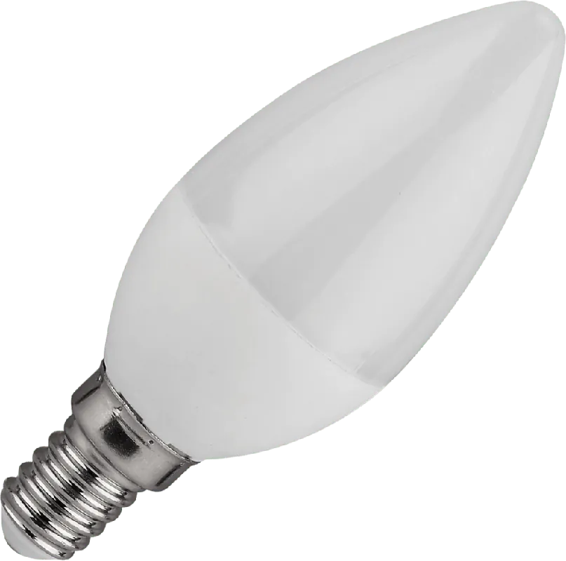 Express Levering SPL LED lamp Kleine fitting E14 Kaarslamp Opaal 37mm 4W
