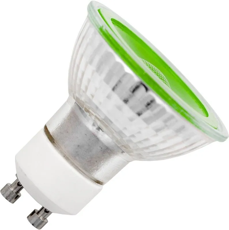 Veilige Betaling SPL LED lamp GU10 Fitting Spot Groen 50mm 5W