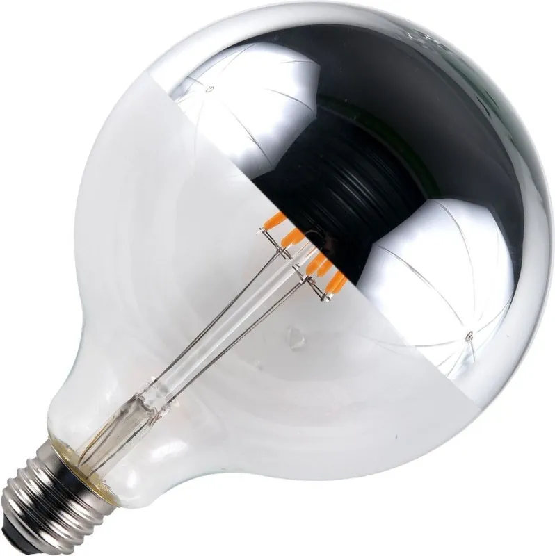 SPL LED Bol Grote fitting E27 6.5W Dimbaar Premium