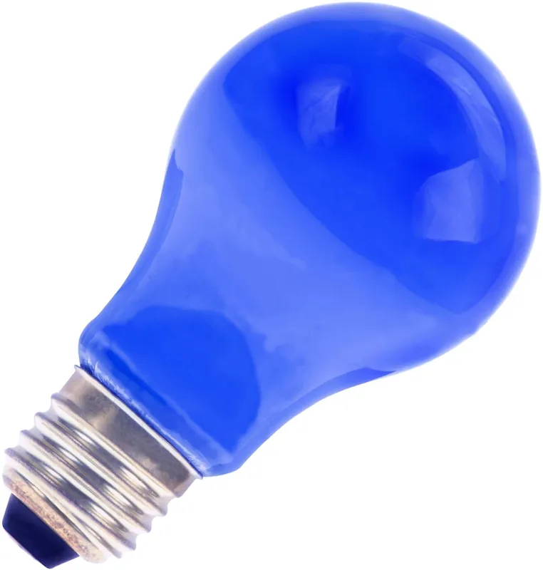 Gloeilamp Grote fitting E27 Standaardlamp Blauw 60mm 25W Rechtstreeks Van De Fabrikant
