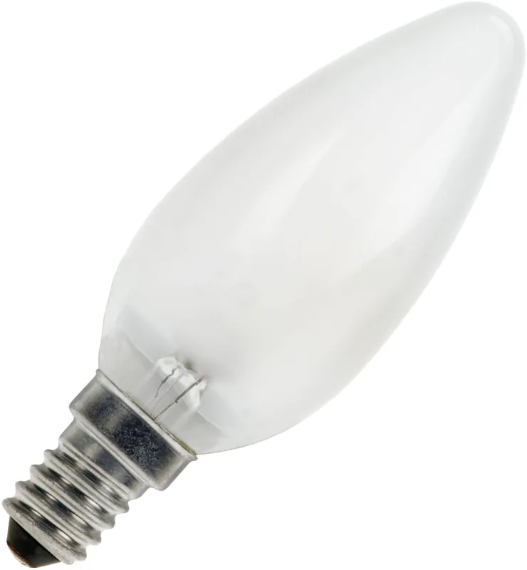 Op = Op Gloeilamp Kleine fitting E14 Kaarslamp Mat 35mm 25W