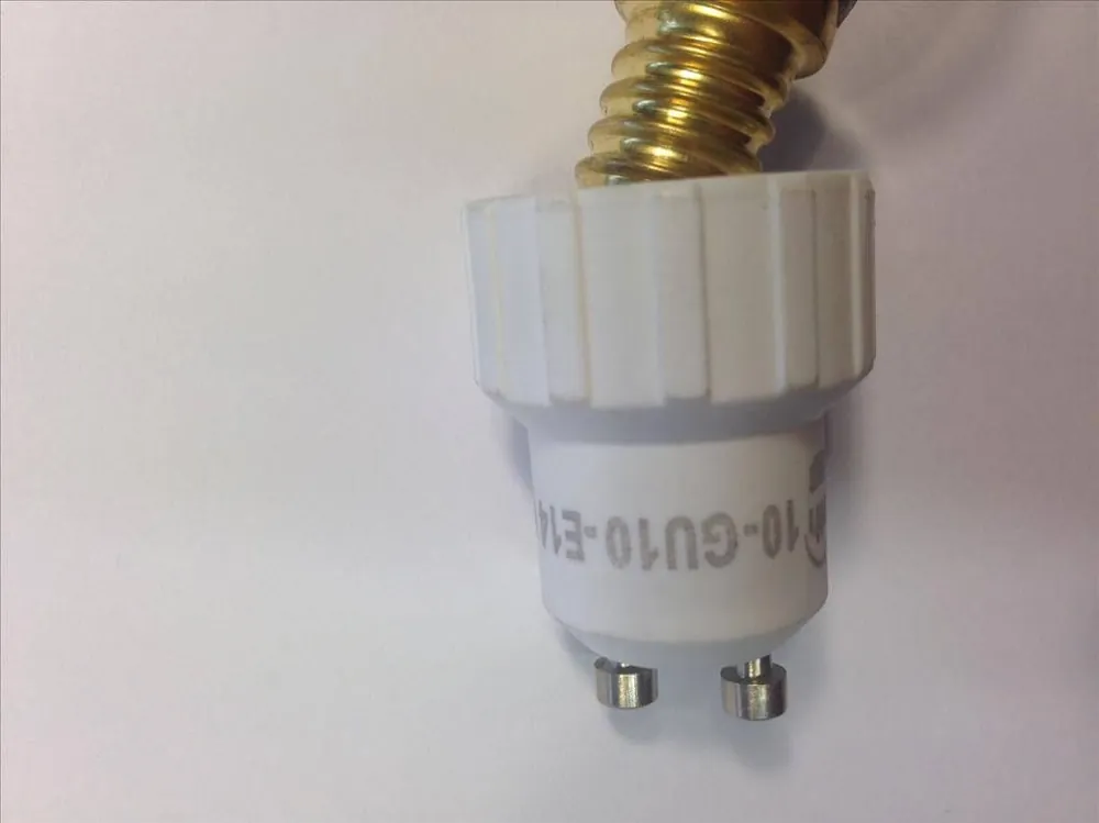 Verloopfitting GU10 naar E14 Gecertificeerd