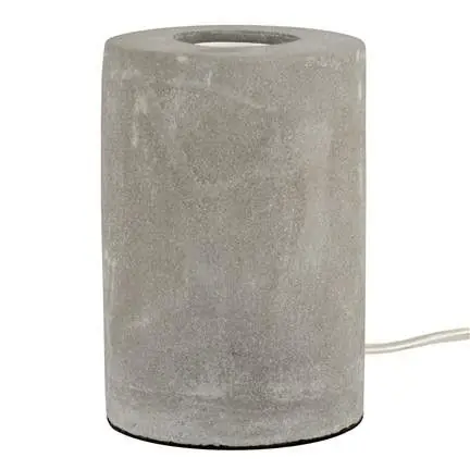 Lage Kosten Bailey Concrete tafellamp met grote E27 fitting