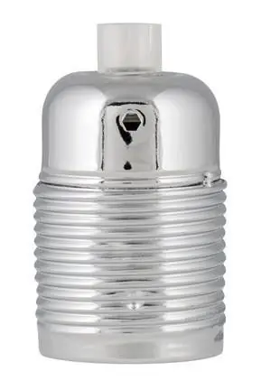 Bailey fitting metaal screw E27 chroom Meest Verkocht