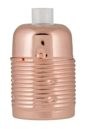 Nieuw Bailey fitting metaal screw E27 koper
