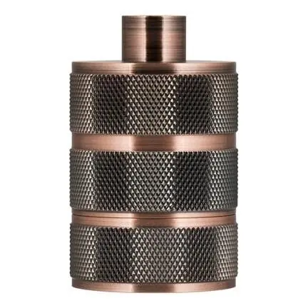 Betaalbaar Bailey fitting alu grid E27 koper antiek