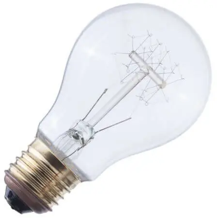 Kooldraadlamp Grote fitting E27 60W Dimbaar Exclusieve Aanbieding