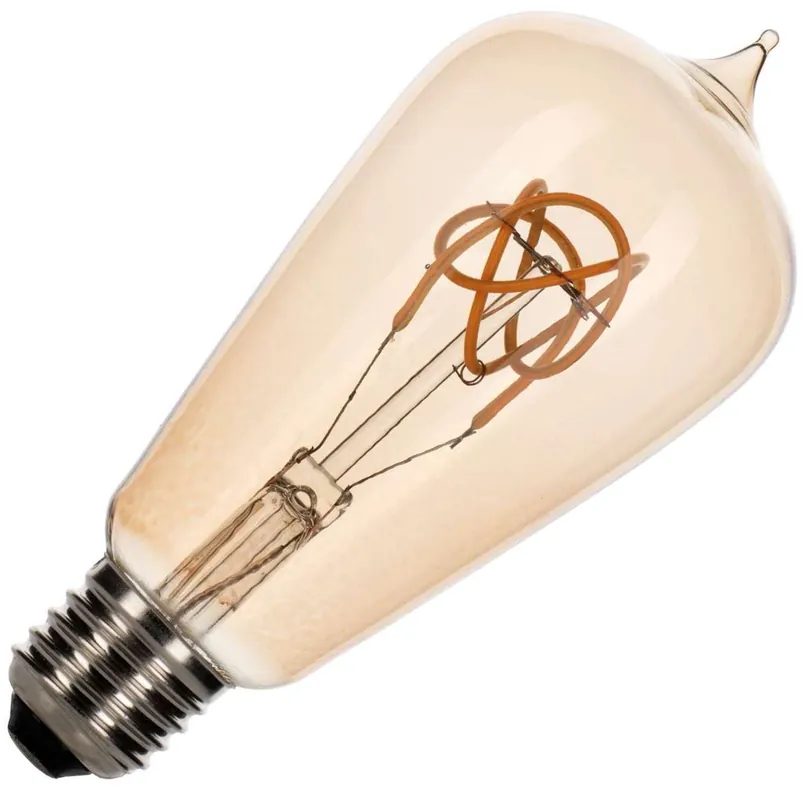 Gecertificeerd Bailey LED Edisonlamp Grote fitting E27 4W Dimbaar