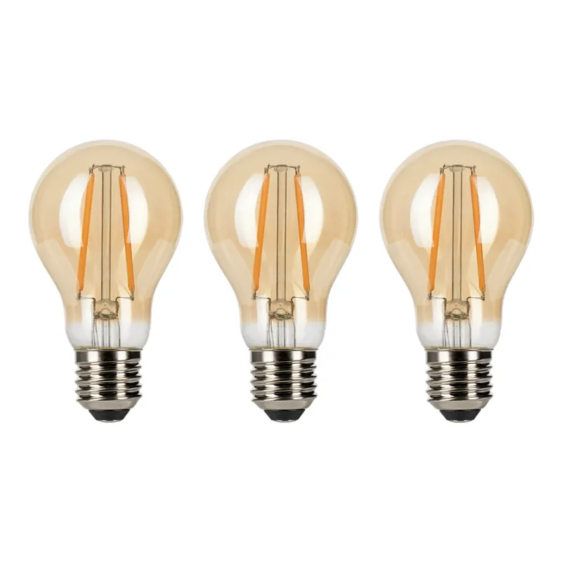 Bailey 3x LED Lamp Grote fitting E27 6W Fabrieksprijs